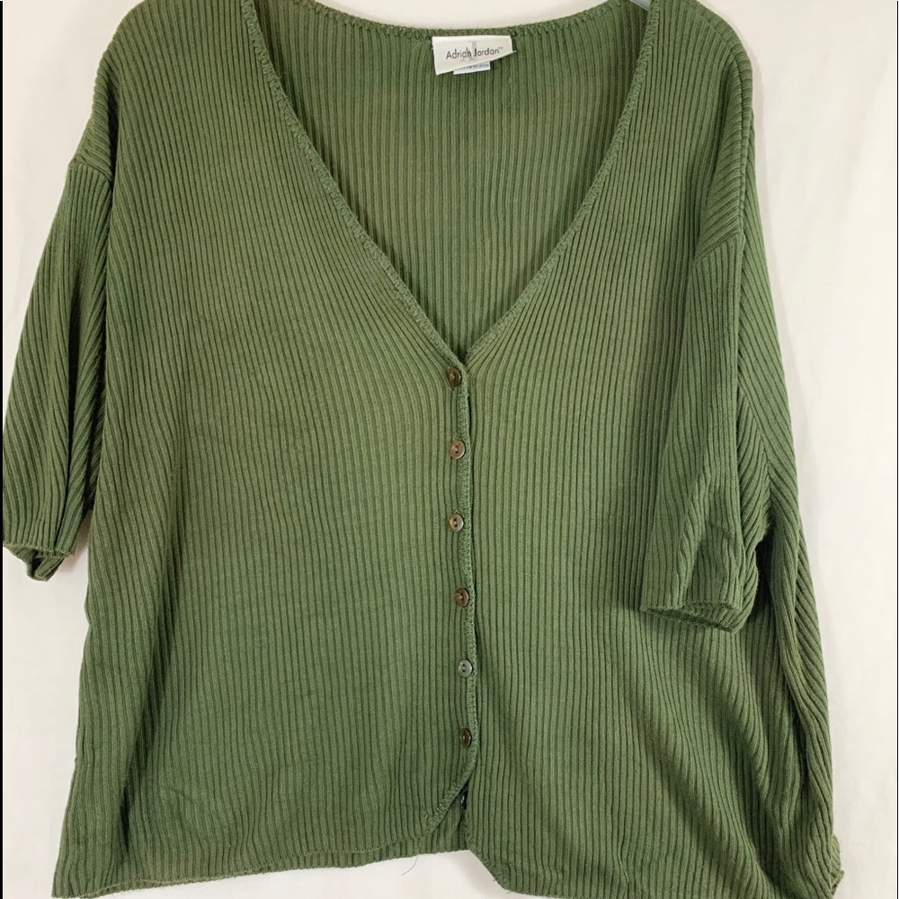 Button up shirt sweater